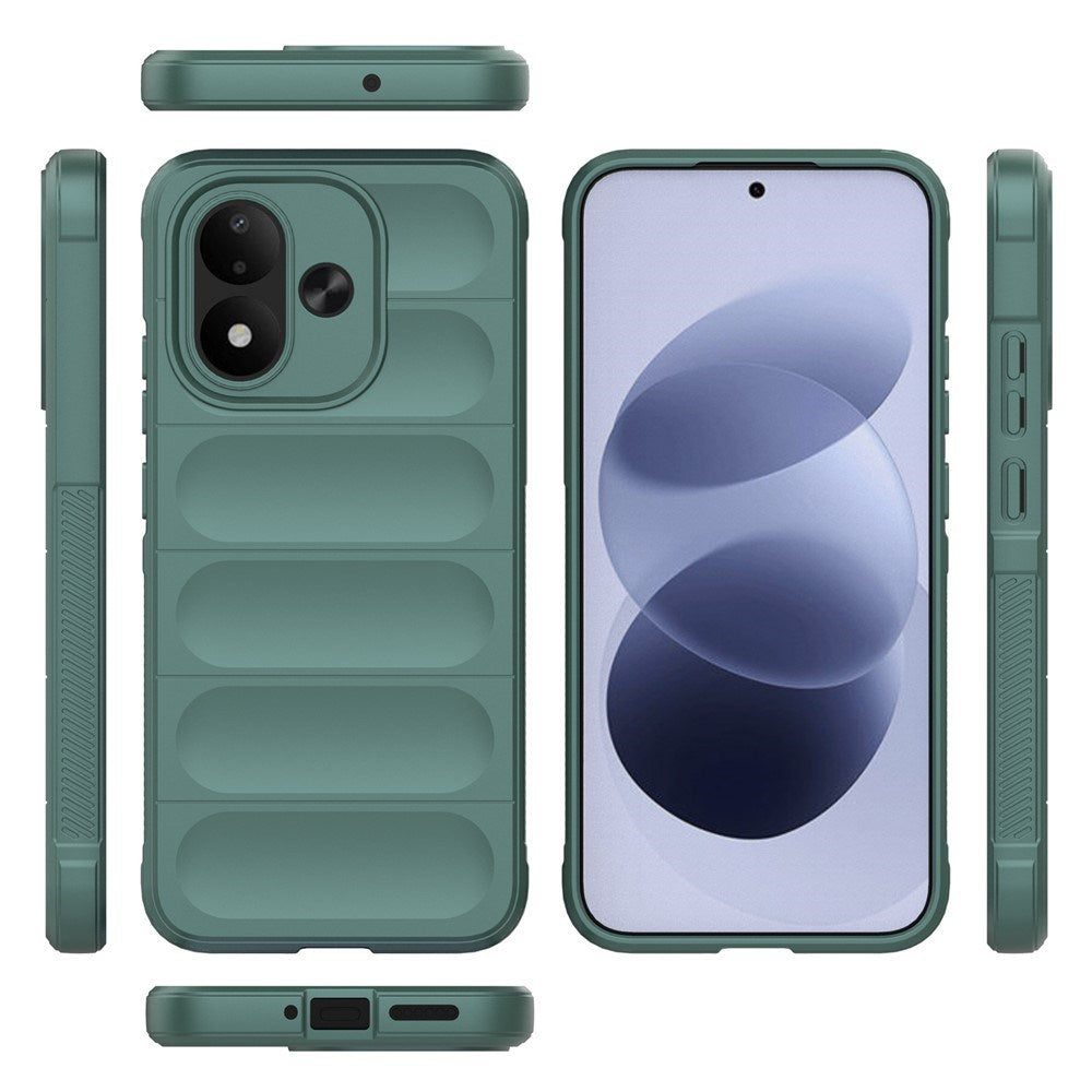 Xiaomi Redmi Note 17 (5G) EIDERWOOD Rugged Plast Cover - Grøn