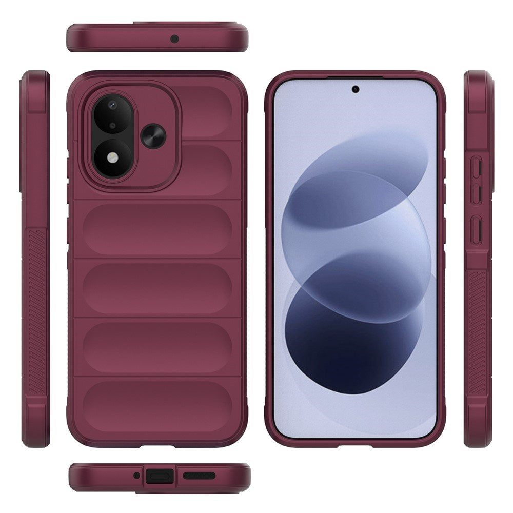 Xiaomi Redmi Note 17 (5G) EIDERWOOD Rugged Plast Cover - Rød