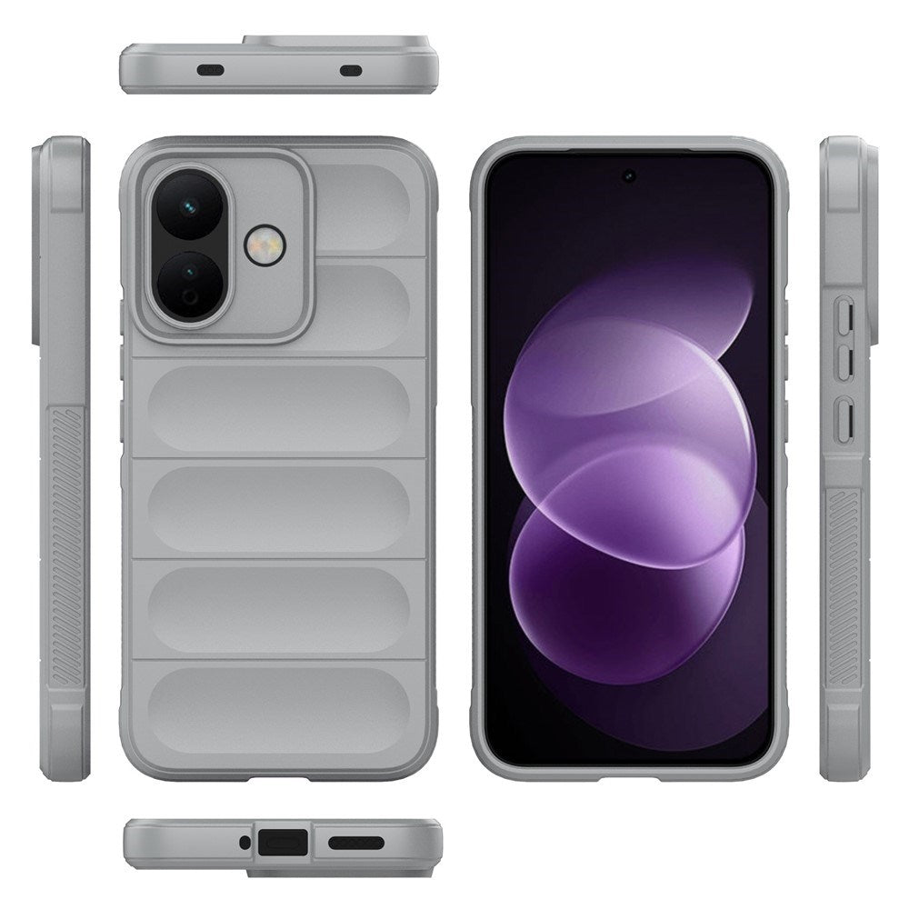 Xiaomi Redmi Note 17 Pro (5G) EIDERWOOD Rugged Plast Cover - Lysegrå