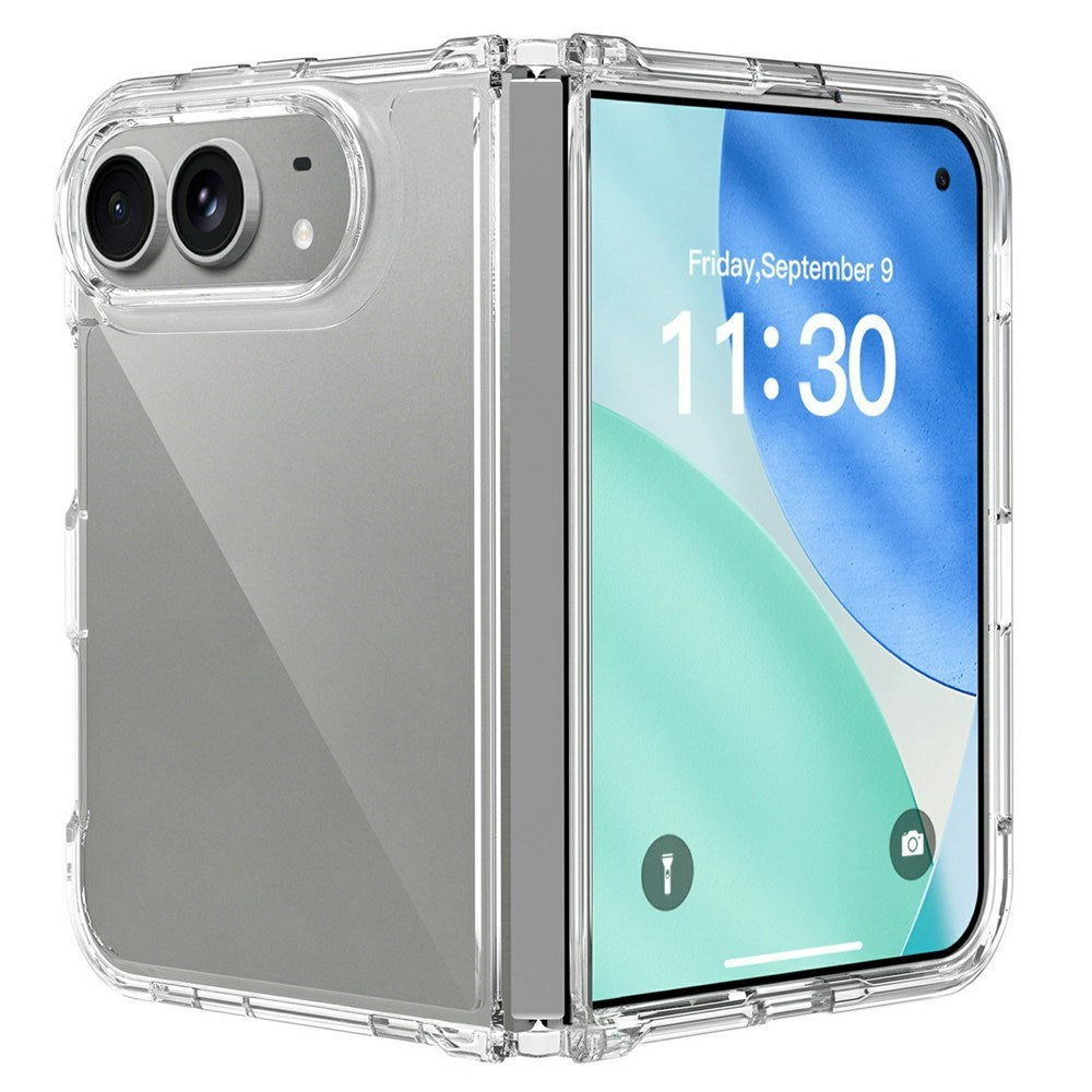 iPhone Fold EIDERWOOD Hybrid Cover - Gennemsigtig