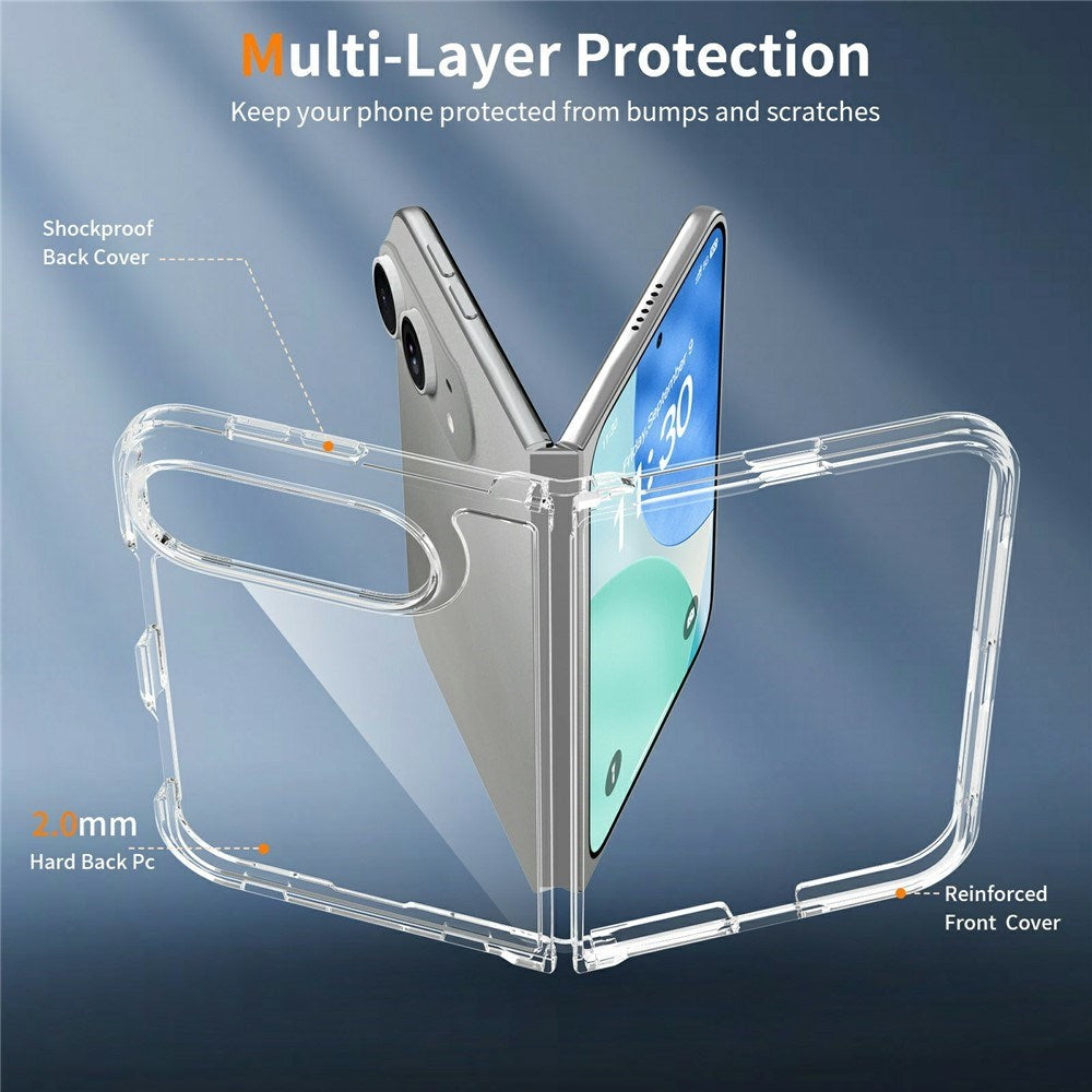 iPhone Fold EIDERWOOD Hybrid Cover - Gennemsigtig