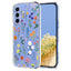 Samsung Galaxy S26 FE EIDERWOOD Fleksibel Plastik Cover m. Blomstermotiv - Gennemsigtig / Forskellige Blomster