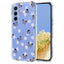 Samsung Galaxy S26 FE EIDERWOOD Fleksibel Plastik Cover m. Blomstermotiv - Gennemsigtig / Sommerfugle