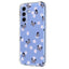 Samsung Galaxy S26 FE EIDERWOOD Fleksibel Plastik Cover m. Blomstermotiv - Gennemsigtig / Sommerfugle