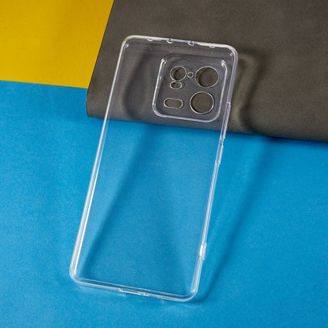 Xiaomi 13 Pro Fleksibel TPU Plast Bagside Cover - Gennemsigtig
