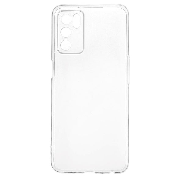 OPPO Reno6 Pro Fleksibelt Plastik Cover - Gennemsigtig