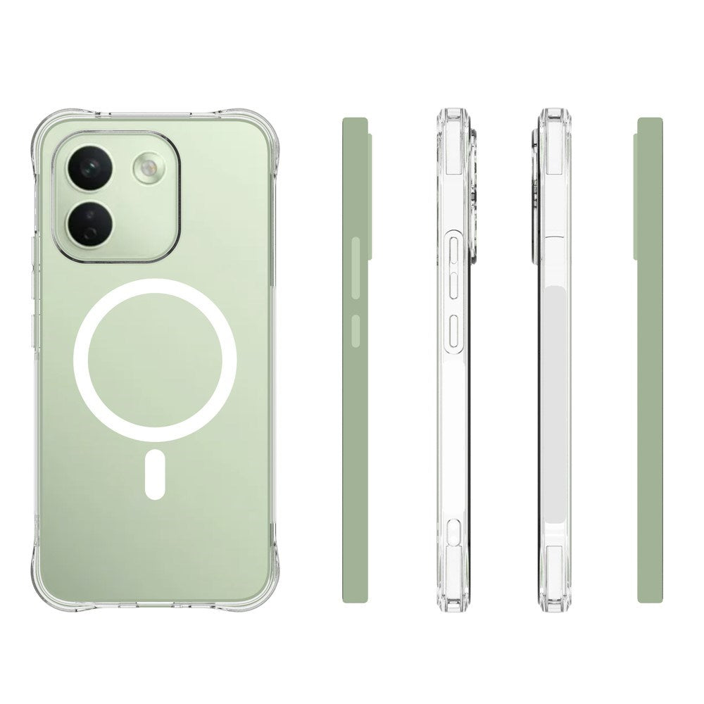 Xiaomi Redmi Note 17 Pro Max (5G) EIDERWOOD Fleksibelt Plast Cover m. Stødabsorberende Hjørner - MagSafe Kompatibel - Gennemsigtig
