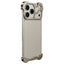 iPhone 18 Pro Todelt Metal Bumper Cover - Guld