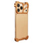 iPhone 18 Pro Todelt Metal Bumper Cover - Orange