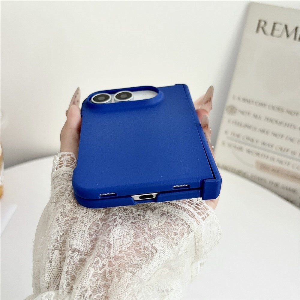 iPhone Fold EIDERWOOD Hårdt Plast Cover - Mørkeblå