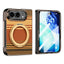 iPhone Fold EIDERWOOD Aramid Cover m. Indbygget Beskyttelsesfilm & Kickstand - MagSafe Kompatibel - Orange