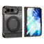 iPhone Fold EIDERWOOD Aramid Cover m. Indbygget Beskyttelsesfilm & Kickstand - MagSafe Kompatibel - Sort