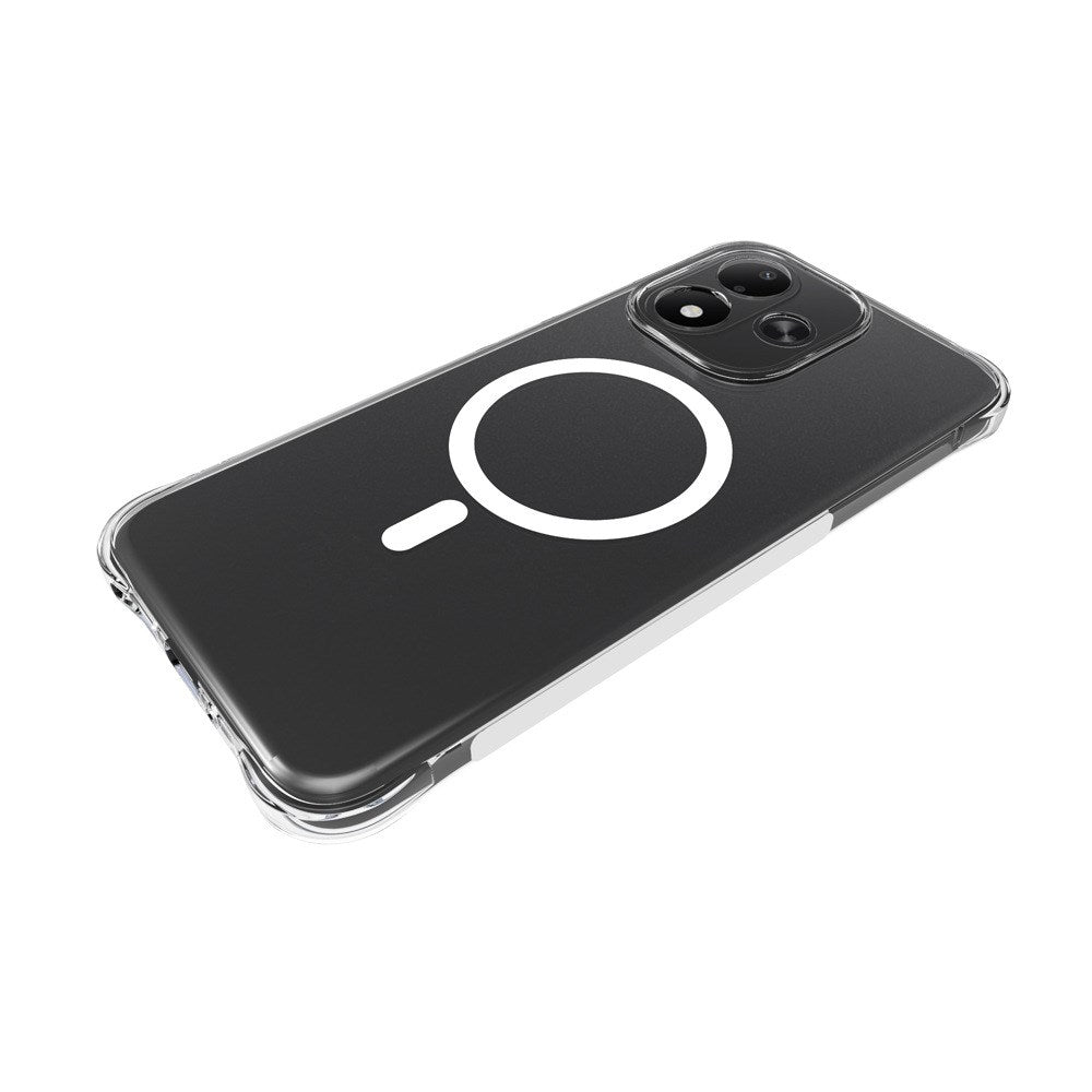 Xiaomi Redmi Note 17 (5G) EIDERWOOD Fleksibelt Plast Cover m. Stødabsorberende Hjørner - MagSafe Kompatibel - Gennemsigtig