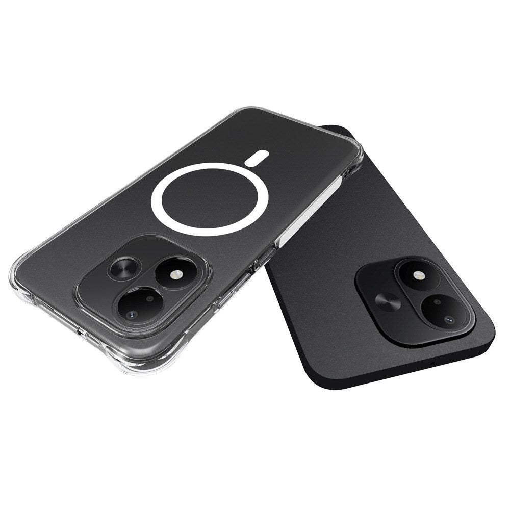 Xiaomi Redmi Note 17 (5G) EIDERWOOD Fleksibelt Plast Cover m. Stødabsorberende Hjørner - MagSafe Kompatibel - Gennemsigtig