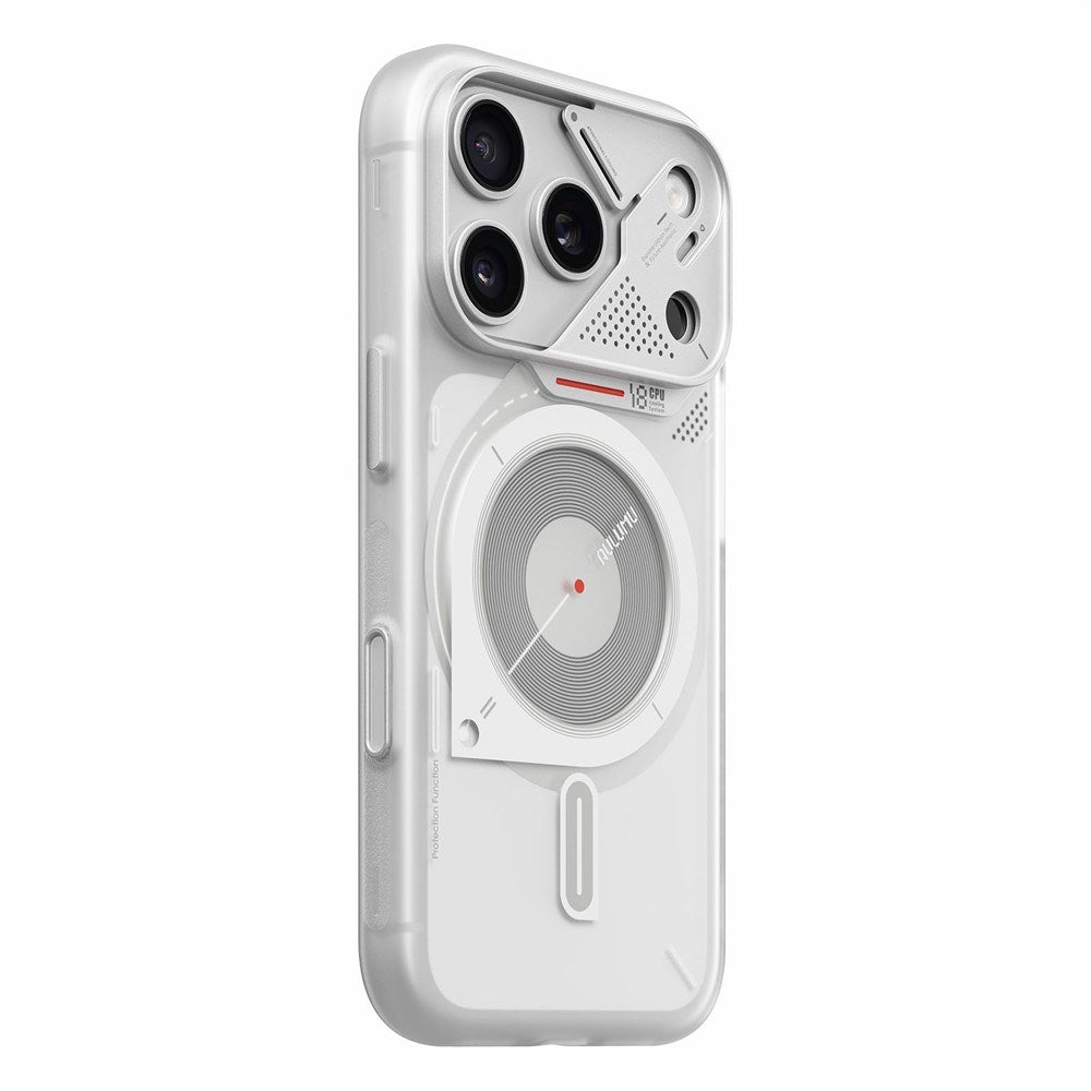 iPhone 18 Pro / 17 Pro AULUMU Cover - MagSafe Kompatibel - Hvid