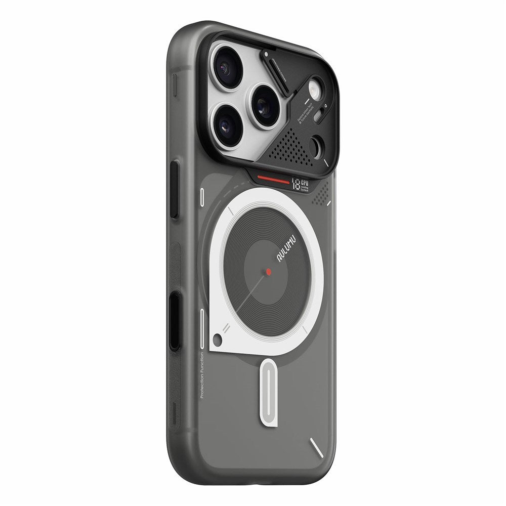 iPhone 18 Pro / 17 Pro AULUMU Cover - MagSafe Kompatibel - Grå