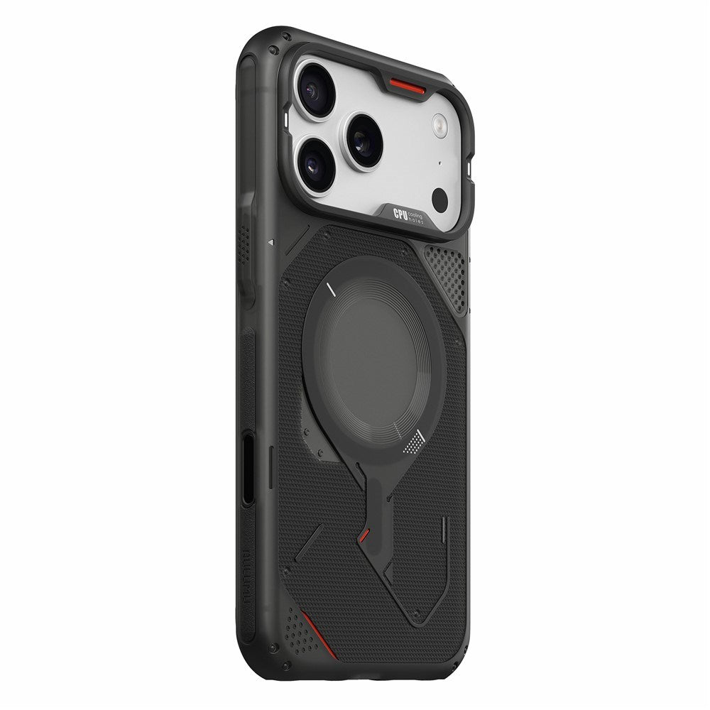 iPhone 18 Pro / 17 Pro AULUMU Fleksibelt Plast Cover - MagSafe Kompatibel - Sort