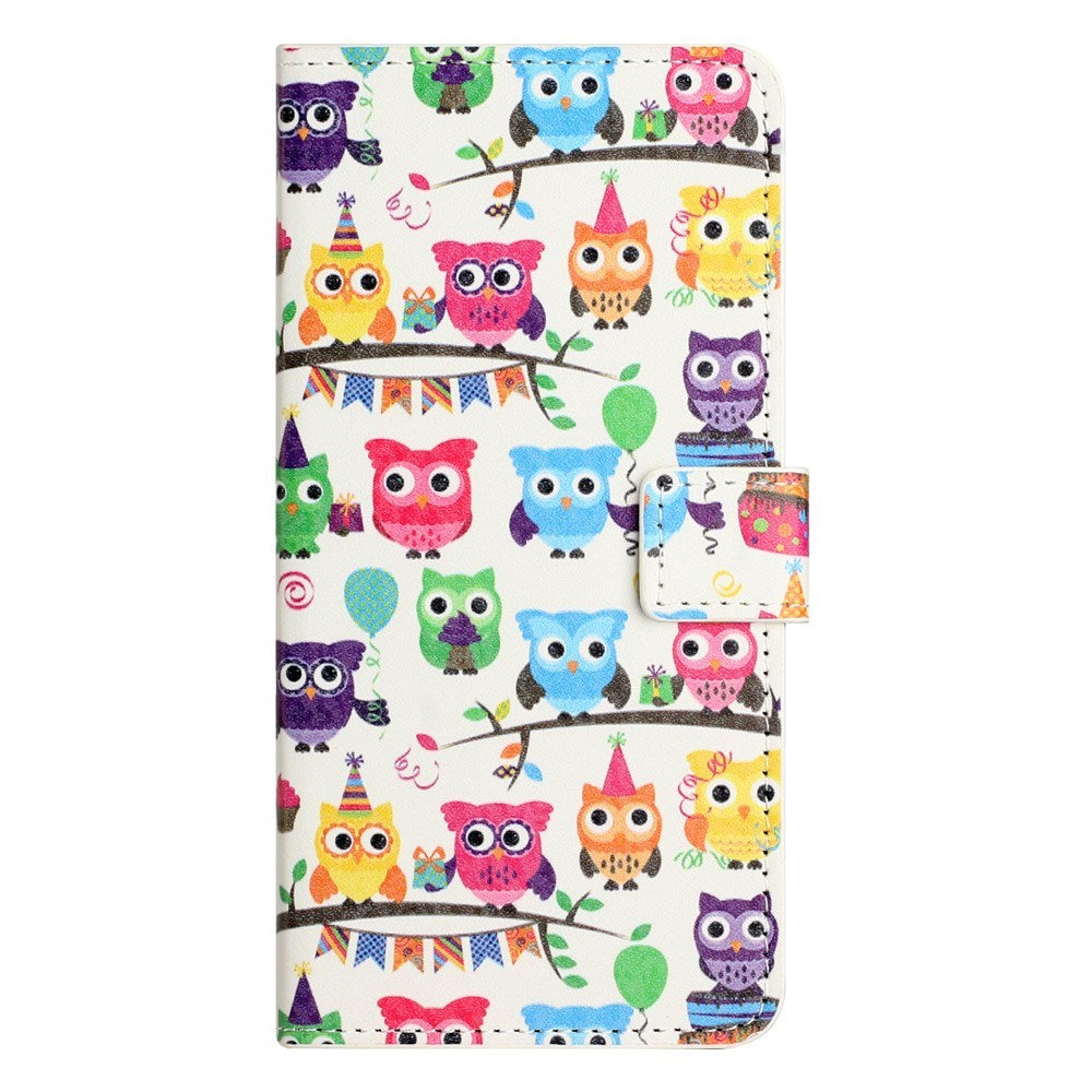 Samsung Galaxy S26 FE EIDERWOOD Flip Cover m. Kortholder og Ståfunktion - Ugler