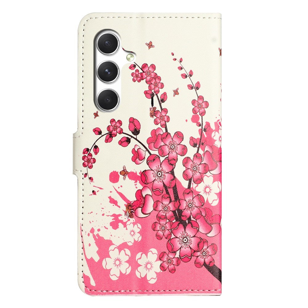 Samsung Galaxy S26 FE EIDERWOOD Flip Cover m. Kortholder og Ståfunktion - Blomster