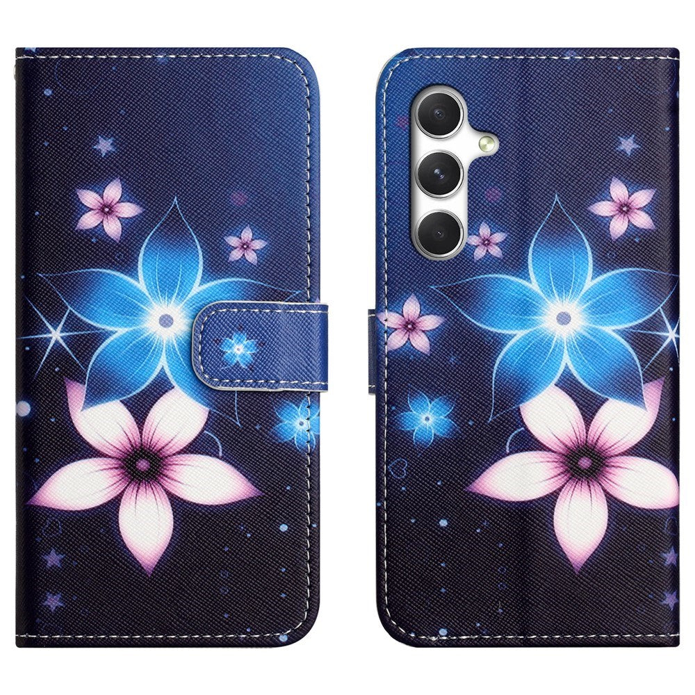 Samsung Galaxy S26 FE EIDERWOOD Flip Cover m. Kortholder og Strop - Blomster