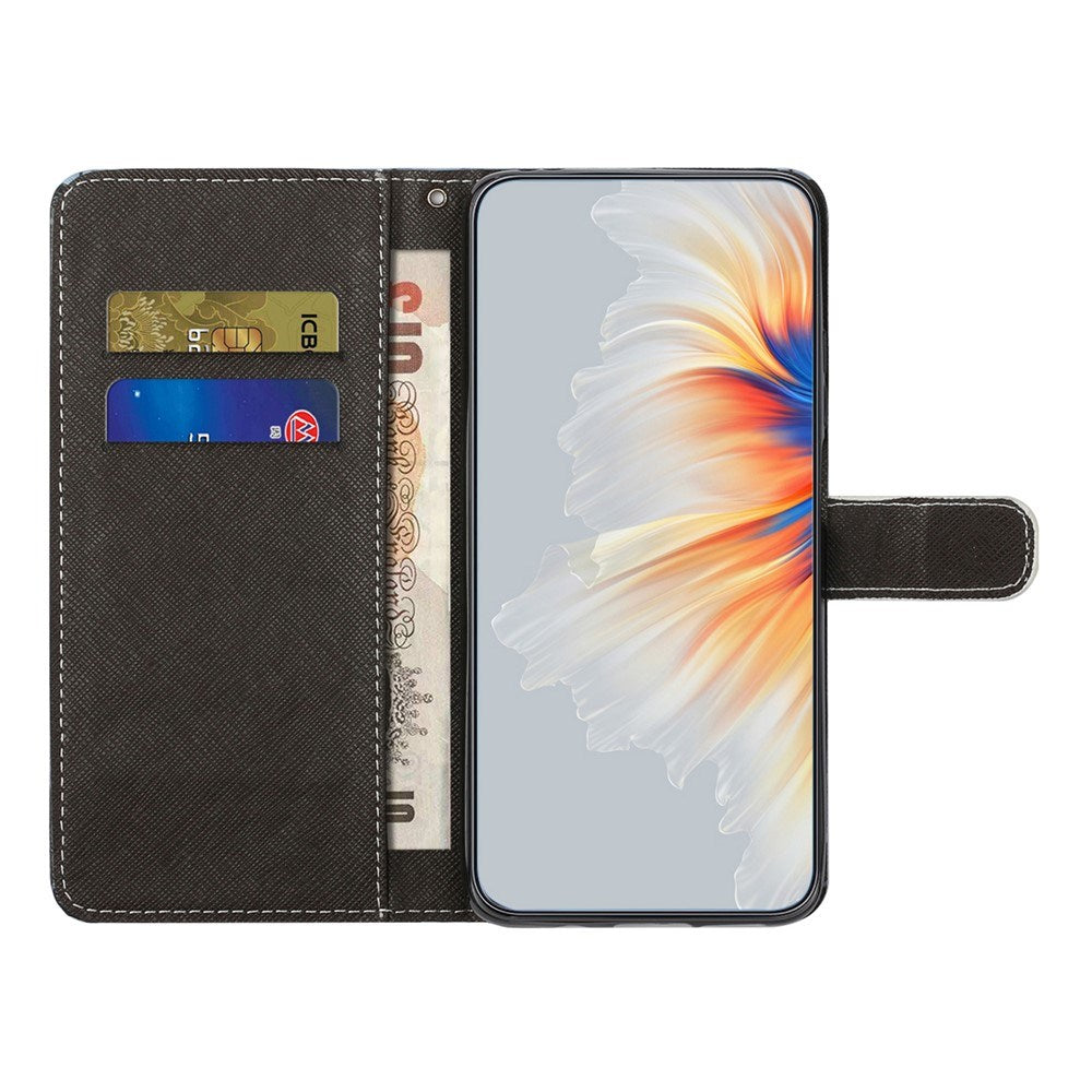 Samsung Galaxy S26 FE EIDERWOOD Flip Cover m. Kortholder og Strop - Blomster