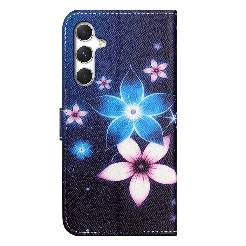 Samsung Galaxy S26 FE EIDERWOOD Flip Cover m. Kortholder og Strop - Blomster