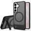 Samsung Galaxy S26 FE / S25 FE EIDERWOOD Hybrid Cover m. Kickstand - MagSafe Kompatibel - Sort
