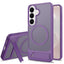 Samsung Galaxy S26 FE / S25 FE EIDERWOOD Hybrid Cover m. Kickstand - MagSafe Kompatibel - Lilla