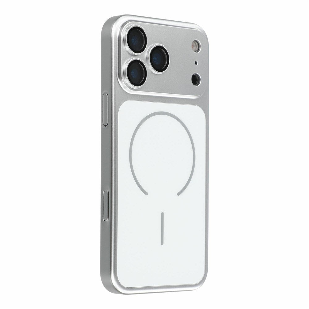 iPhone 18 Pro / 17 Pro EIDERWOOD Hårdt Plast Cover m. Kamerabeskytter - MagSafe Kompatibel - Sølv
