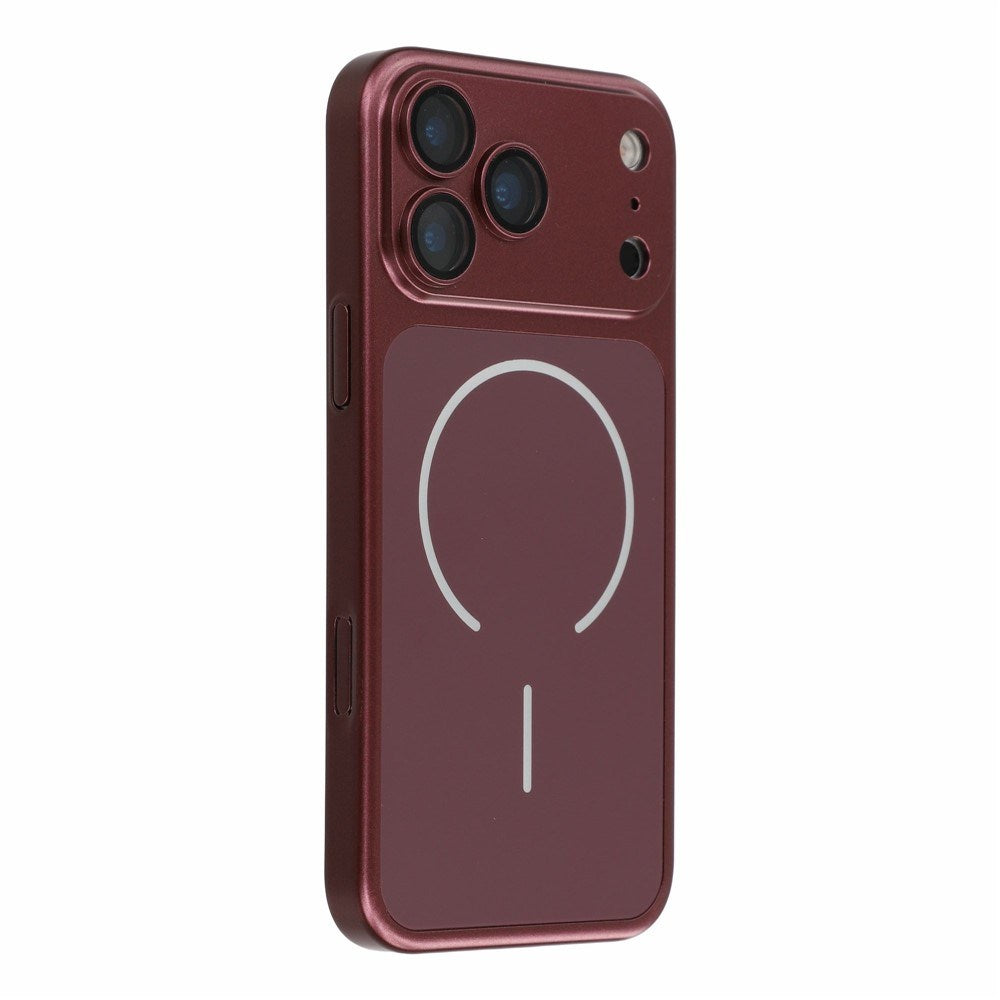 iPhone 18 Pro / 17 Pro EIDERWOOD Hårdt Plast Cover m. Kamerabeskytter - MagSafe Kompatibel - Rød