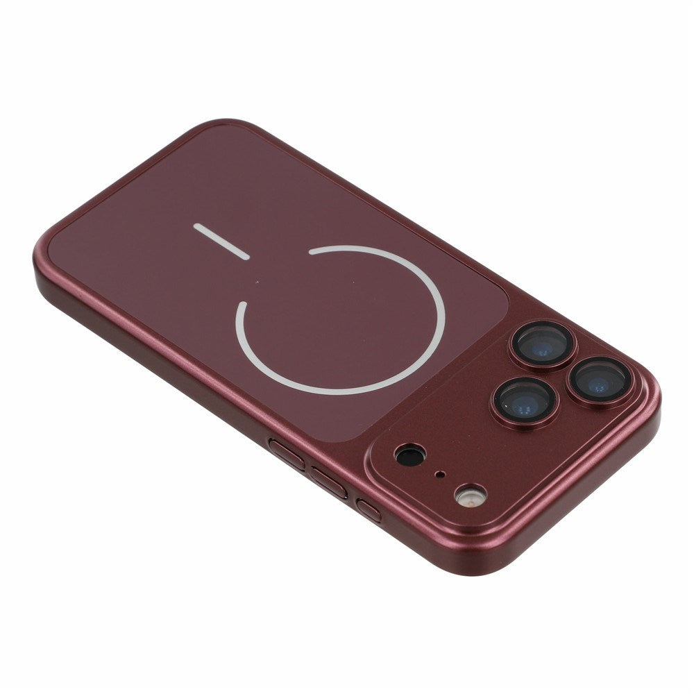 iPhone 18 Pro / 17 Pro EIDERWOOD Hårdt Plast Cover m. Kamerabeskytter - MagSafe Kompatibel - Rød