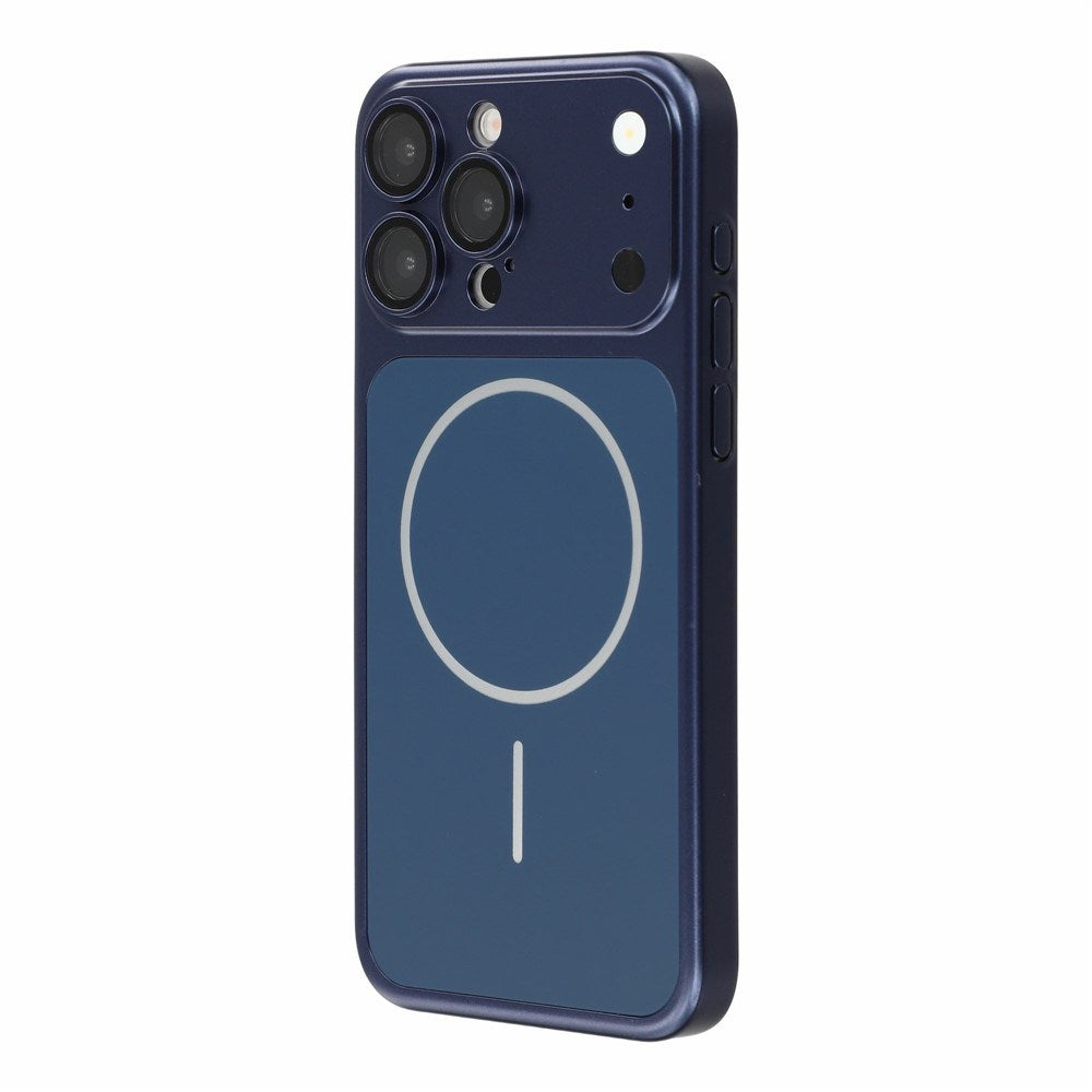 iPhone 15 Pro EIDERWOOD Hårdt Plast Cover m. Kamerabeskytter - MagSafe Kompatibel - Mørkeblå
