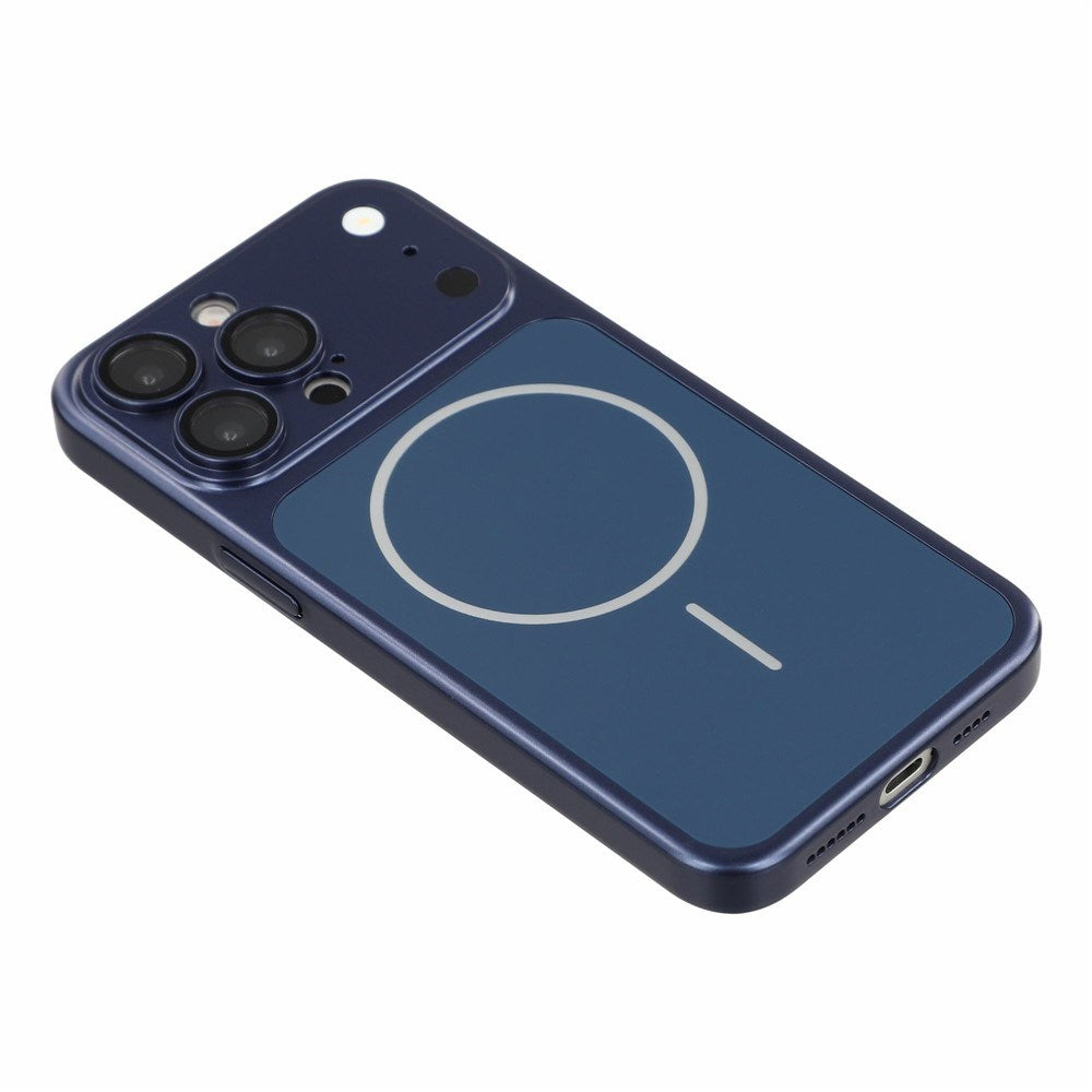 iPhone 15 Pro EIDERWOOD Hårdt Plast Cover m. Kamerabeskytter - MagSafe Kompatibel - Mørkeblå