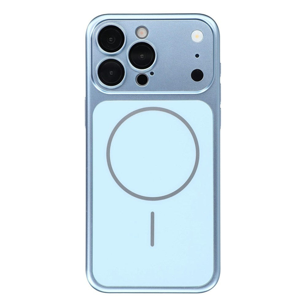 iPhone 15 Pro EIDERWOOD Hårdt Plast Cover m. Kamerabeskytter - MagSafe Kompatibel - Blå