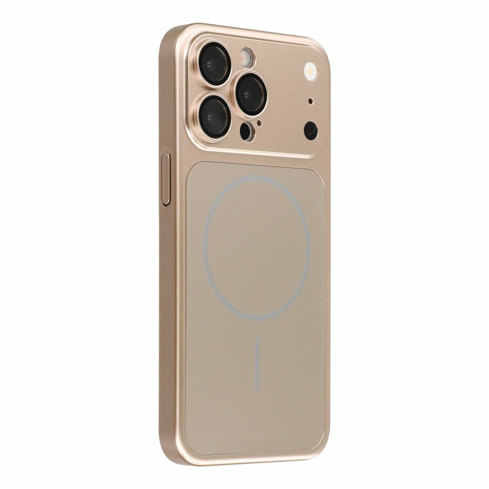iPhone 15 Pro EIDERWOOD Hårdt Plast Cover m. Kamerabeskytter - MagSafe Kompatibel - Guld
