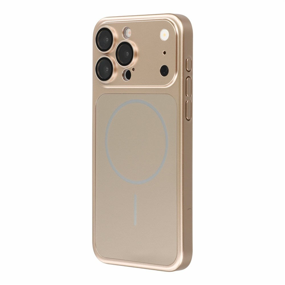 iPhone 15 Pro EIDERWOOD Hårdt Plast Cover m. Kamerabeskytter - MagSafe Kompatibel - Guld