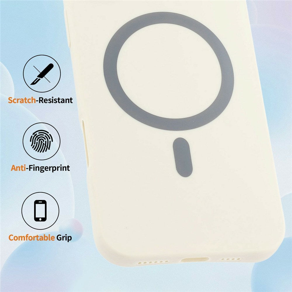 Xiaomi Redmi 17 (5G / 4G) EIDERWOOD Fleksibel Plast Cover - MagSafe Kompatibel - Hvid