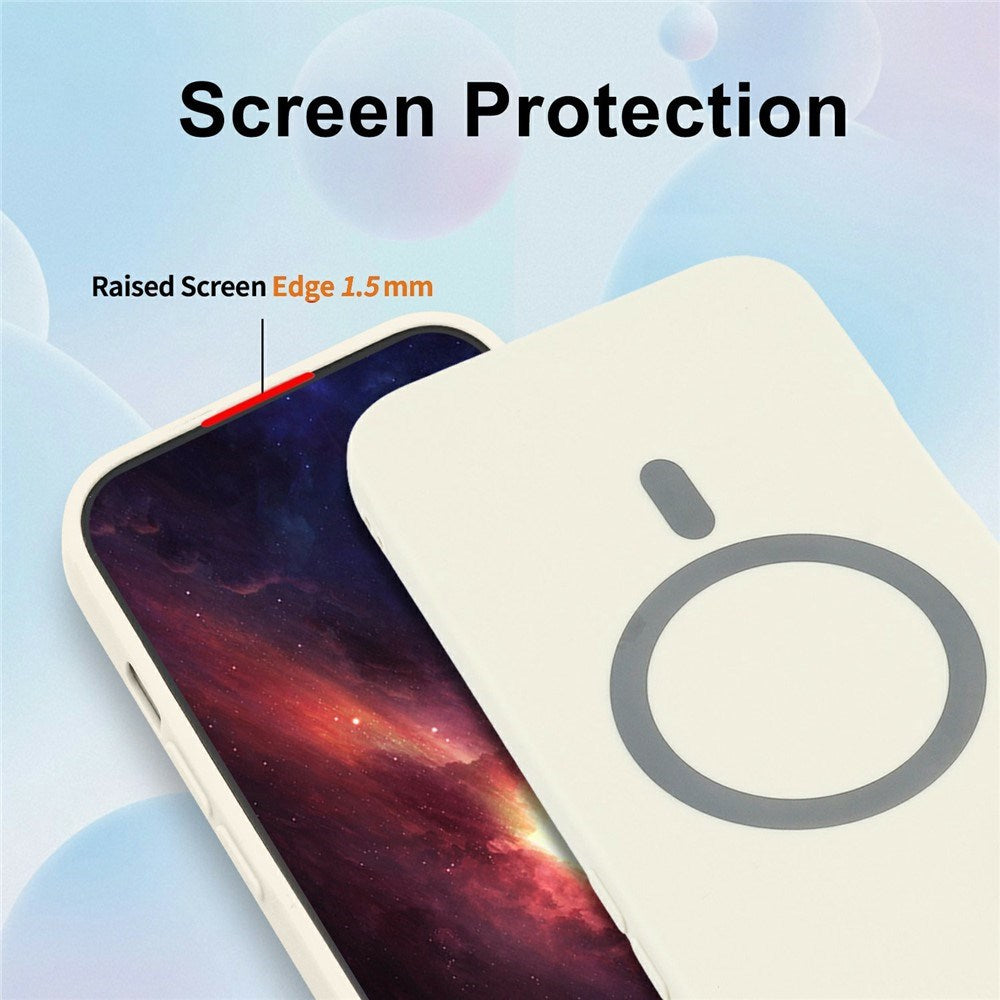 Xiaomi Redmi 17 (5G / 4G) EIDERWOOD Fleksibel Plast Cover - MagSafe Kompatibel - Hvid
