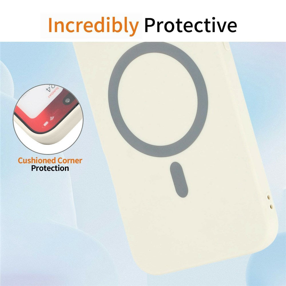 Xiaomi Redmi 17 (5G / 4G) EIDERWOOD Fleksibel Plast Cover - MagSafe Kompatibel - Hvid