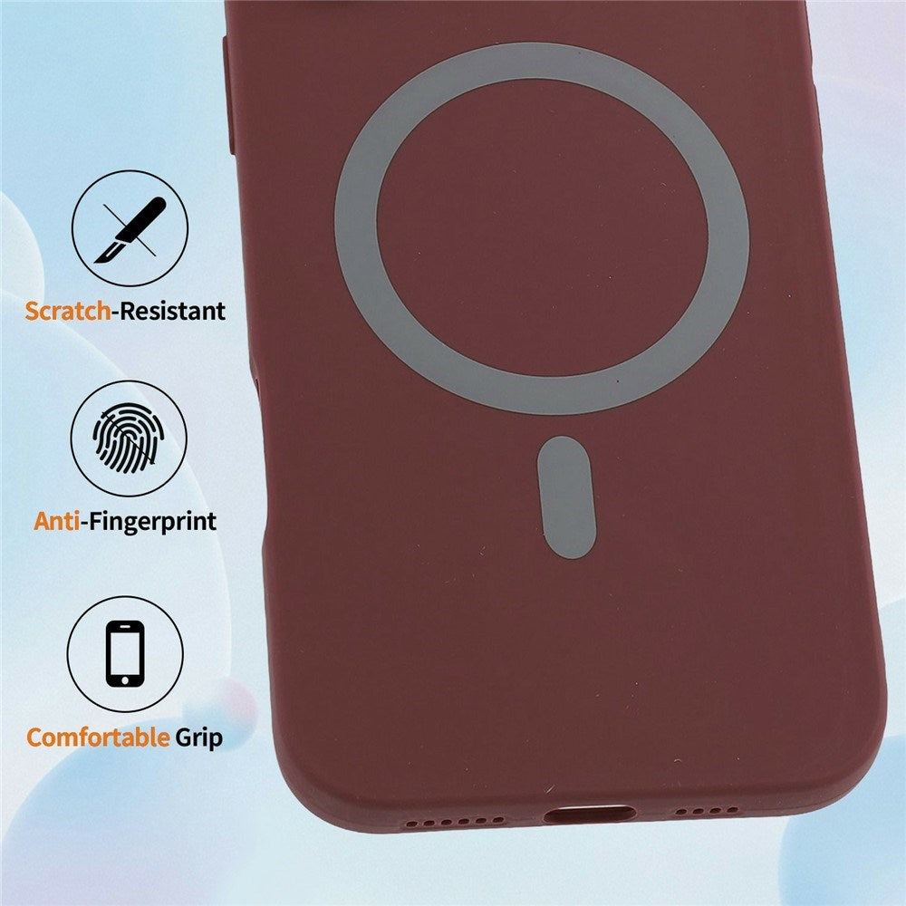 Xiaomi Redmi 17 (5G / 4G) EIDERWOOD Fleksibel Plast Cover - MagSafe Kompatibel - Rød