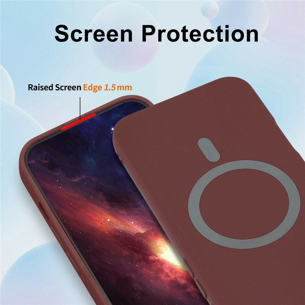 Xiaomi Redmi 17 (5G / 4G) EIDERWOOD Fleksibel Plast Cover - MagSafe Kompatibel - Rød