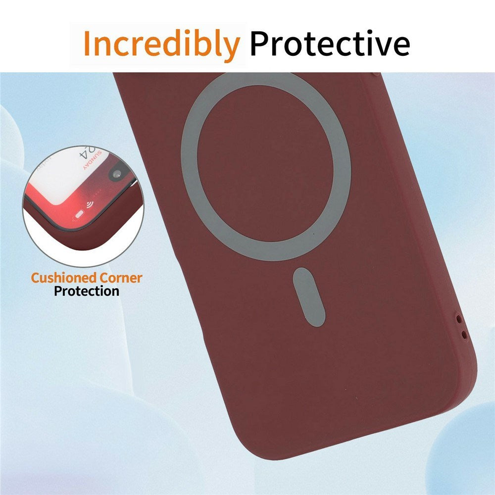 Xiaomi Redmi 17 (5G / 4G) EIDERWOOD Fleksibel Plast Cover - MagSafe Kompatibel - Rød