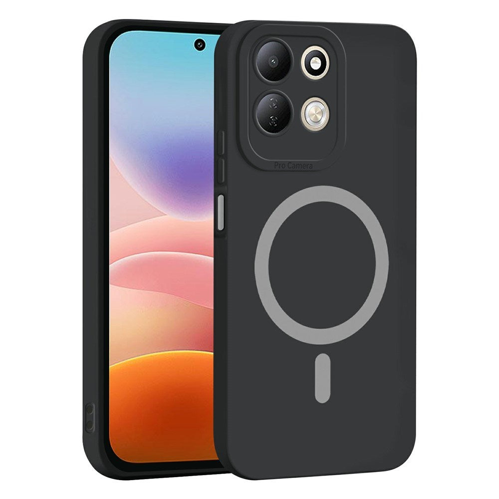 Xiaomi Redmi 17 (5G / 4G) EIDERWOOD Fleksibel Plast Cover - MagSafe Kompatibel - Sort