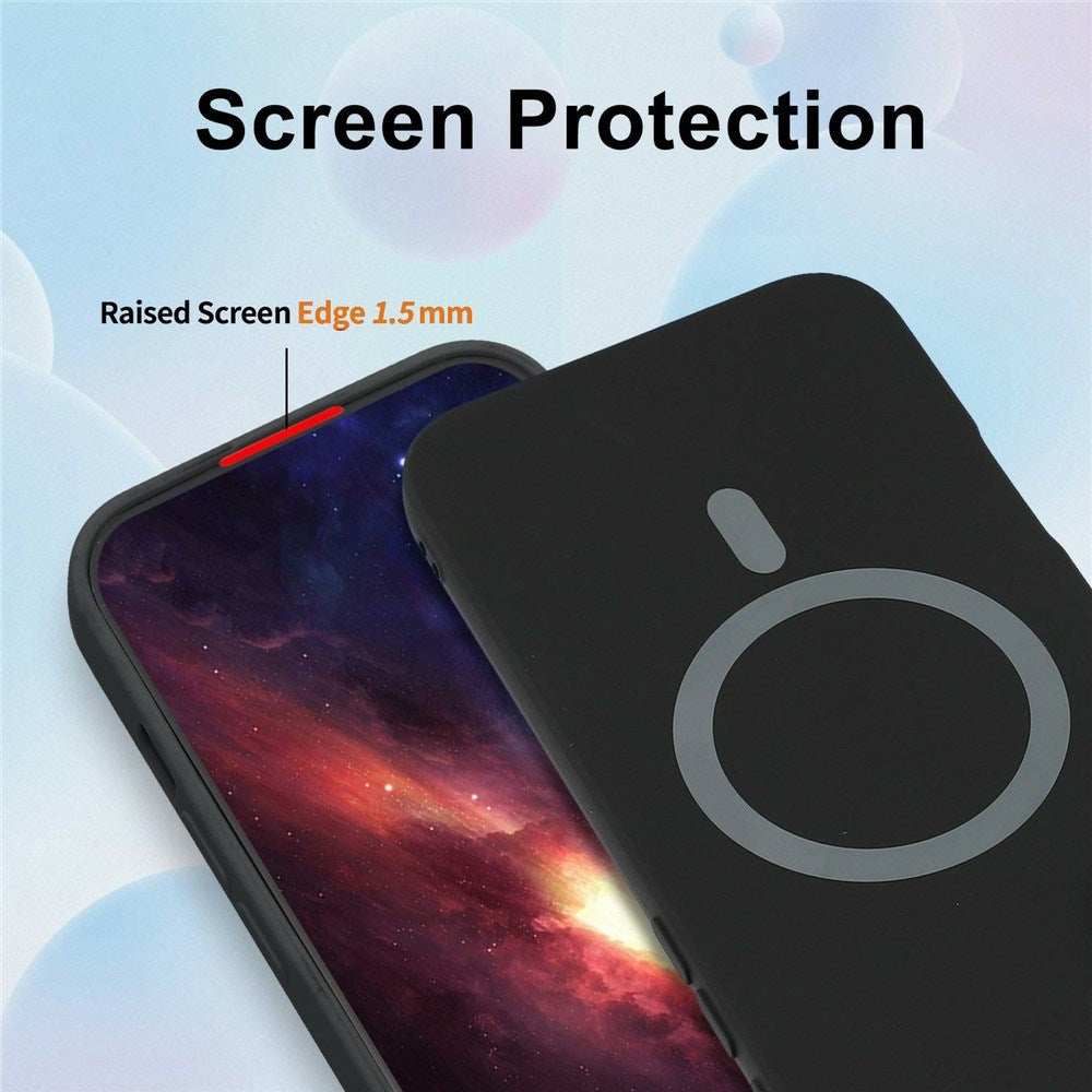 Xiaomi Redmi 17 (5G / 4G) EIDERWOOD Fleksibel Plast Cover - MagSafe Kompatibel - Sort