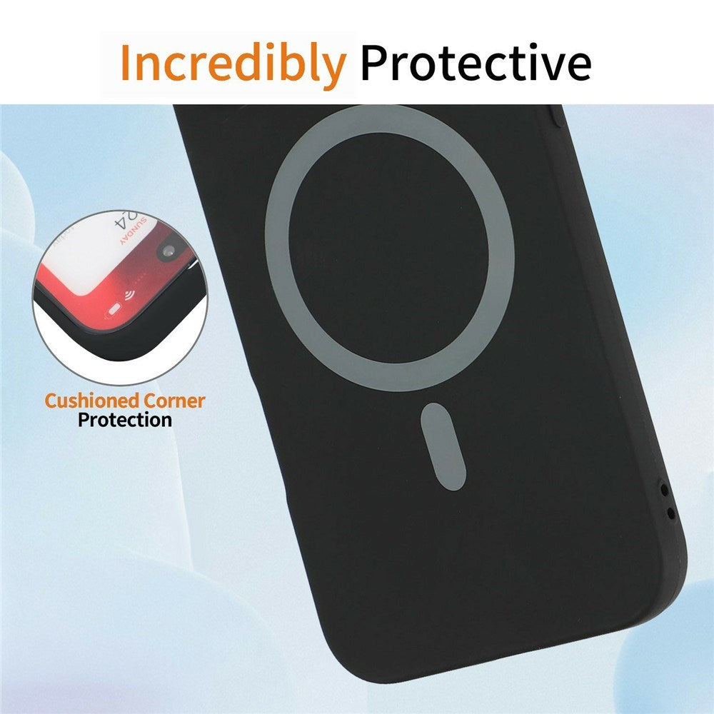 Xiaomi Redmi 17 (5G / 4G) EIDERWOOD Fleksibel Plast Cover - MagSafe Kompatibel - Sort