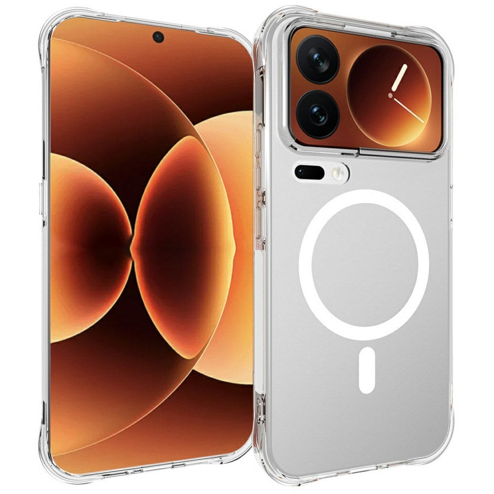 Xiaomi 18 Pro Max EIDERWOOD Fleksibel Plast Cover - MagSafe Kompatibel - Gennemsigtig