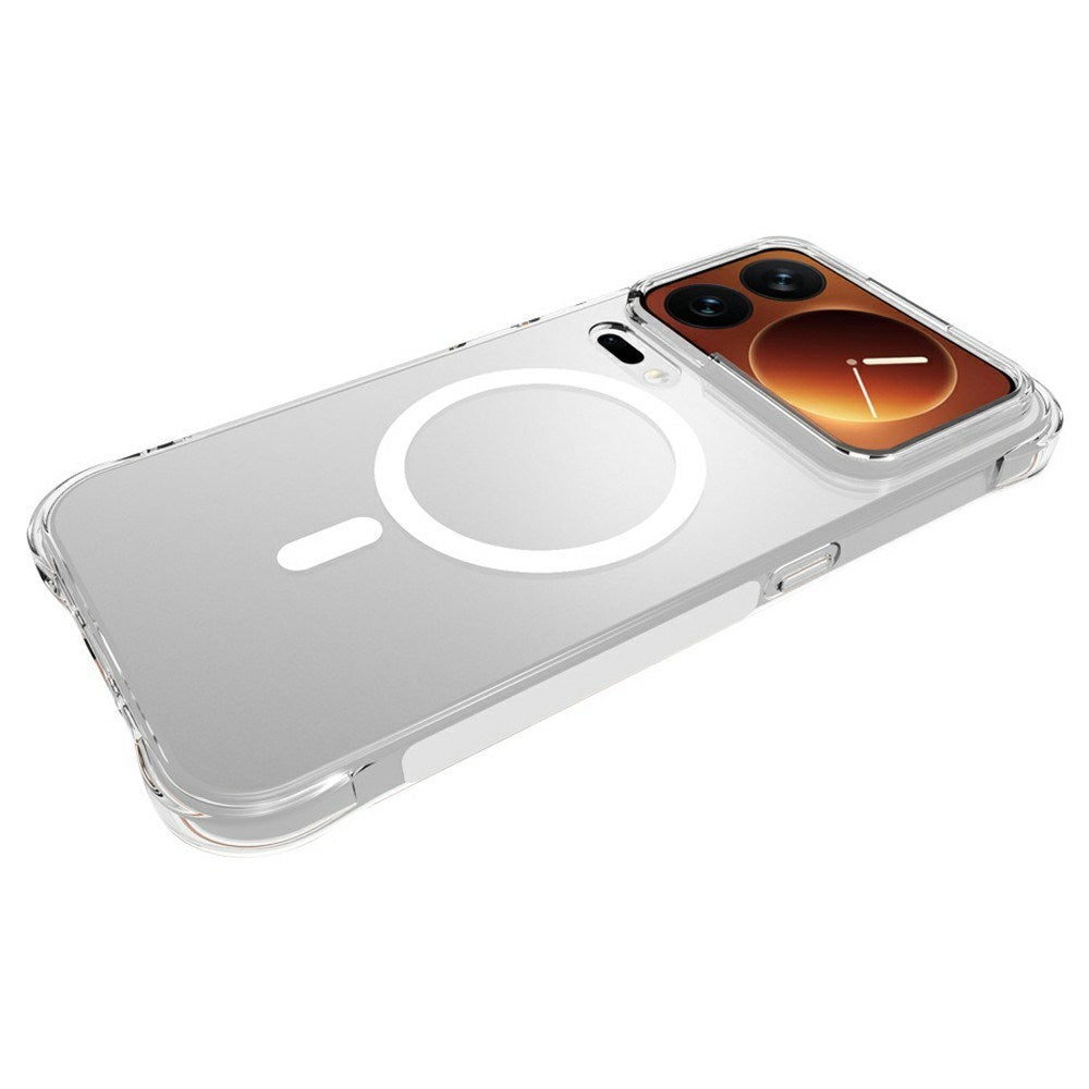 Xiaomi 18 Pro Max EIDERWOOD Fleksibel Plast Cover - MagSafe Kompatibel - Gennemsigtig