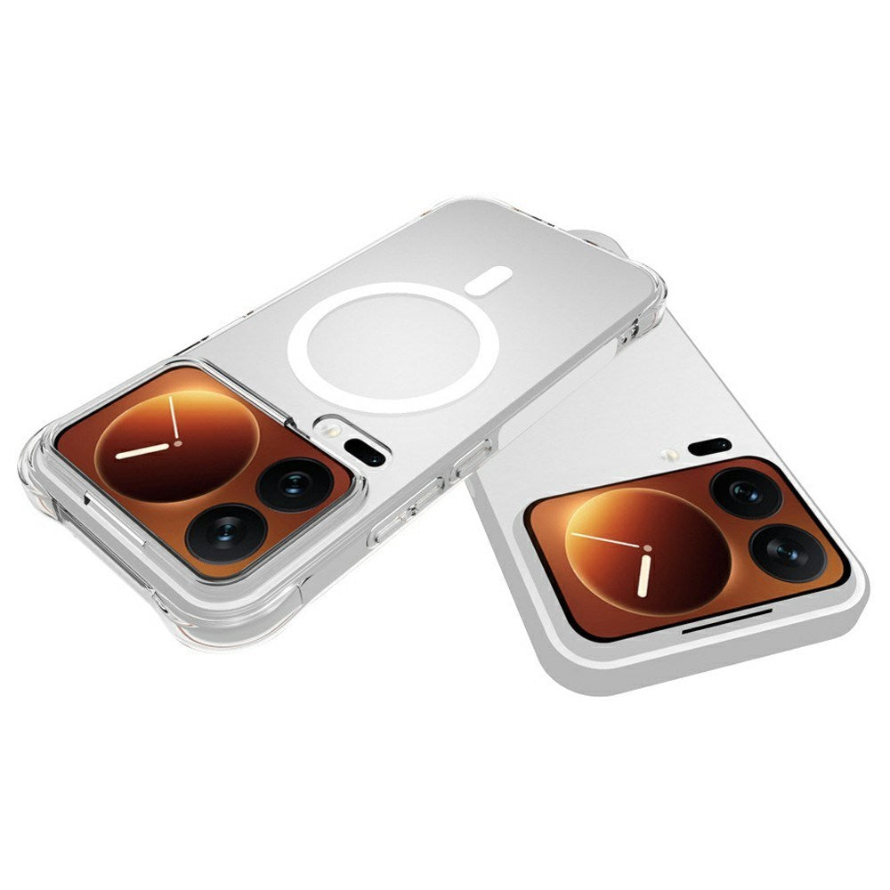 Xiaomi 18 Pro Max EIDERWOOD Fleksibel Plast Cover - MagSafe Kompatibel - Gennemsigtig