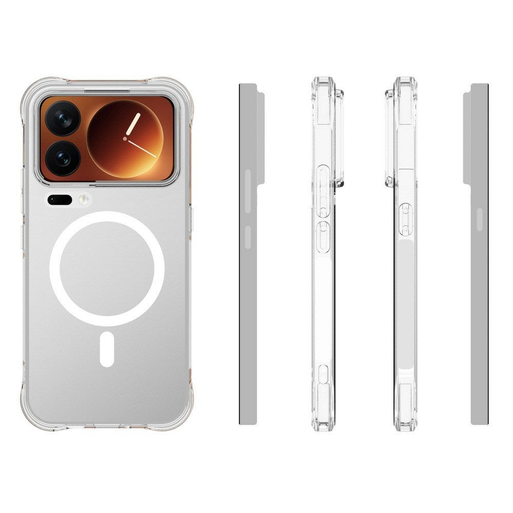 Xiaomi 18 Pro Max EIDERWOOD Fleksibel Plast Cover - MagSafe Kompatibel - Gennemsigtig