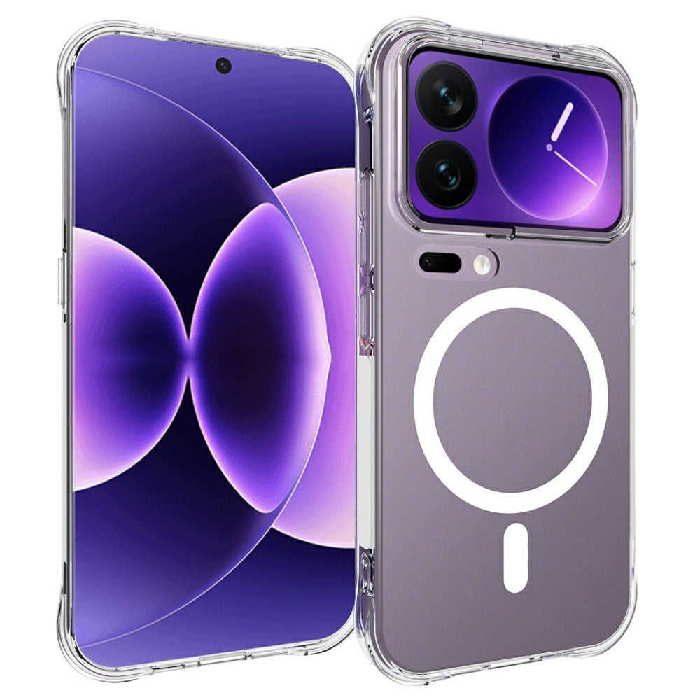 Xiaomi 18 Pro EIDERWOOD Fleksibel Plast Cover - MagSafe Kompatibel - Gennemsigtig